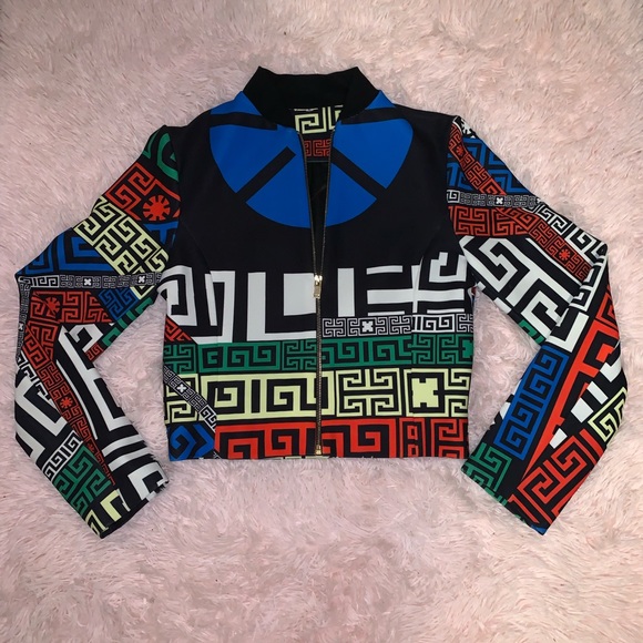 Multicolored Pattern Jacket - Picture 4 of 6